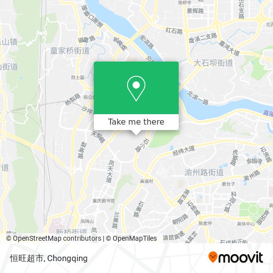 恒旺超市 map