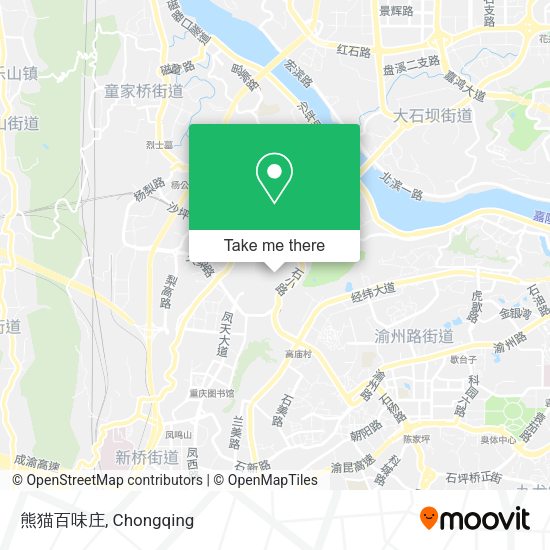 熊猫百味庄 map
