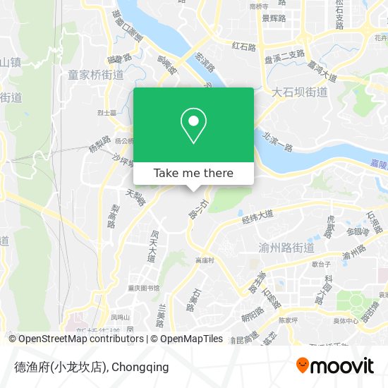 德渔府(小龙坎店) map