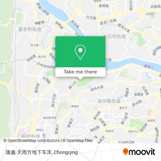 隆鑫·天雨方地下车库 map