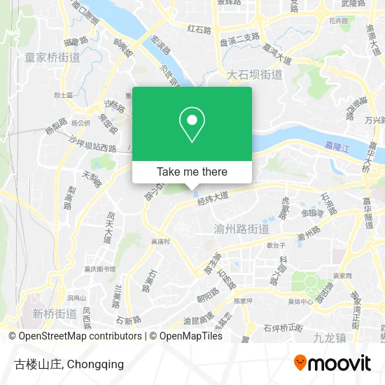 古楼山庄 map