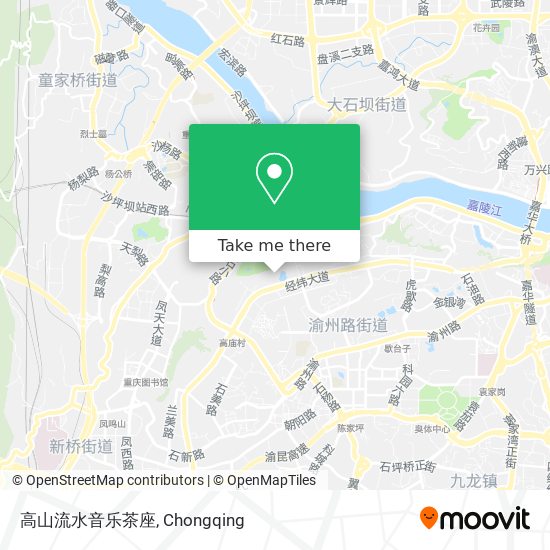高山流水音乐茶座 map