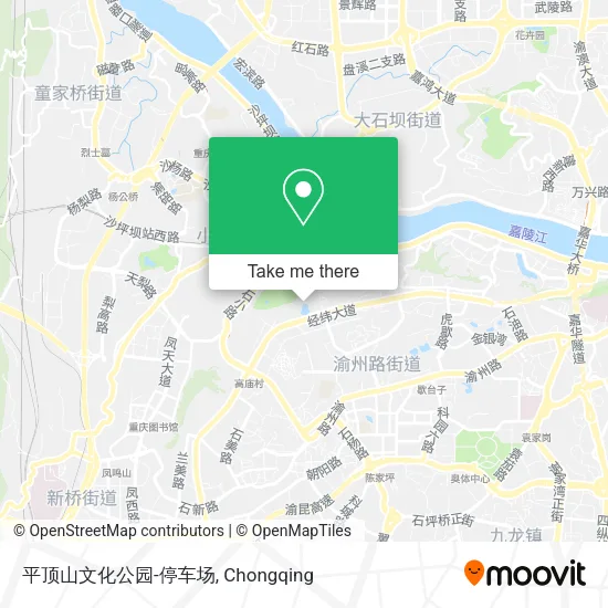 平顶山文化公园-停车场 map