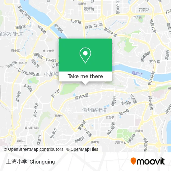 土湾小学 map