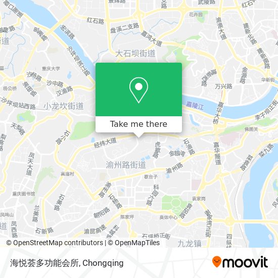 海悦荟多功能会所 map