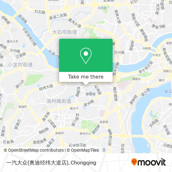 一汽大众(奥迪经纬大道店) map