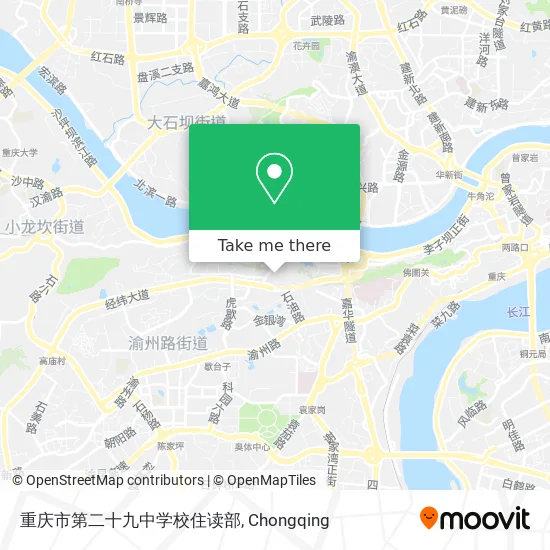重庆市第二十九中学校住读部 map