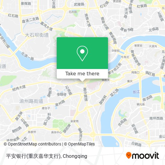 平安银行(重庆嘉华支行) map