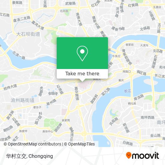 华村立交 map