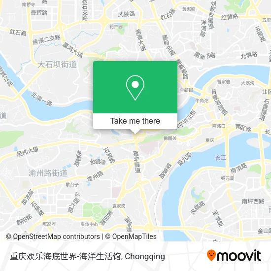 重庆欢乐海底世界-海洋生活馆 map