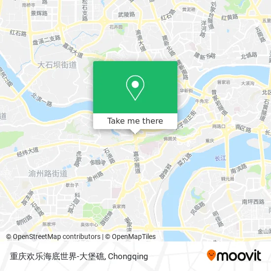重庆欢乐海底世界-大堡礁 map