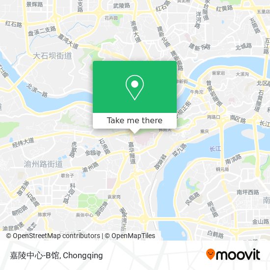 嘉陵中心-B馆 map