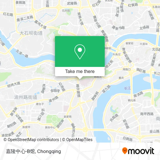 嘉陵中心-B馆 map