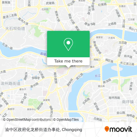 渝中区政府化龙桥街道办事处 map