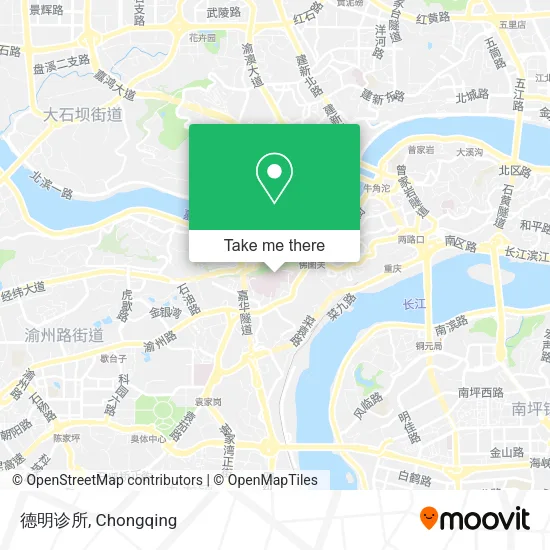 德明诊所 map