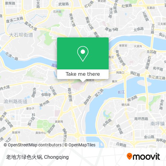 老地方绿色火锅 map