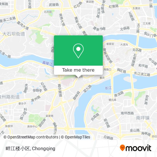 畔江楼小区 map