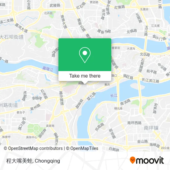 程大嘴美蛙 map