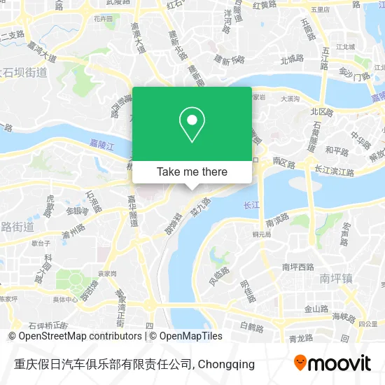 重庆假日汽车俱乐部有限责任公司 map