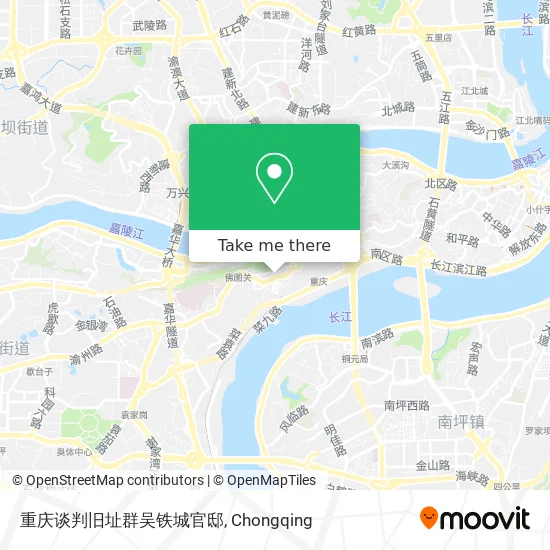 重庆谈判旧址群吴铁城官邸 map