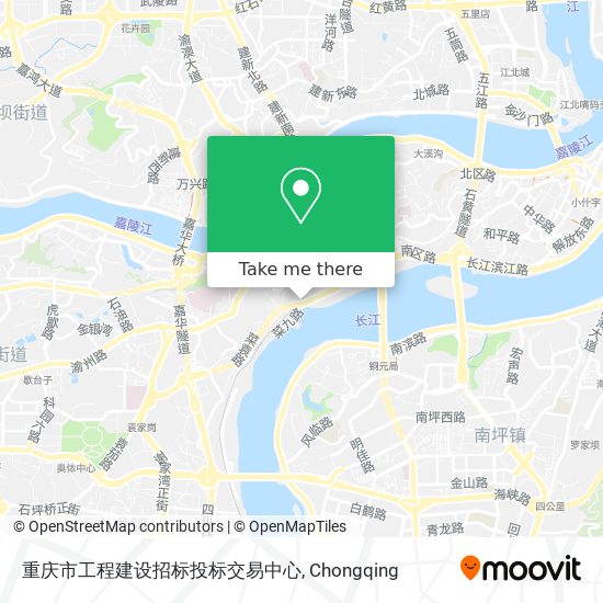 重庆市工程建设招标投标交易中心 map