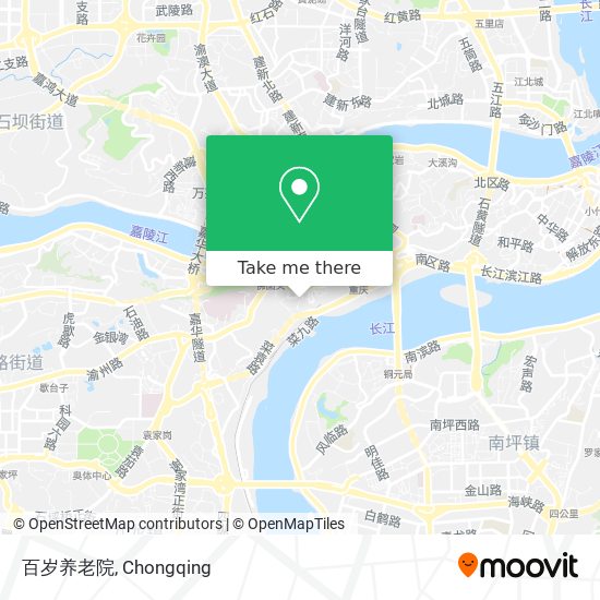 百岁养老院 map