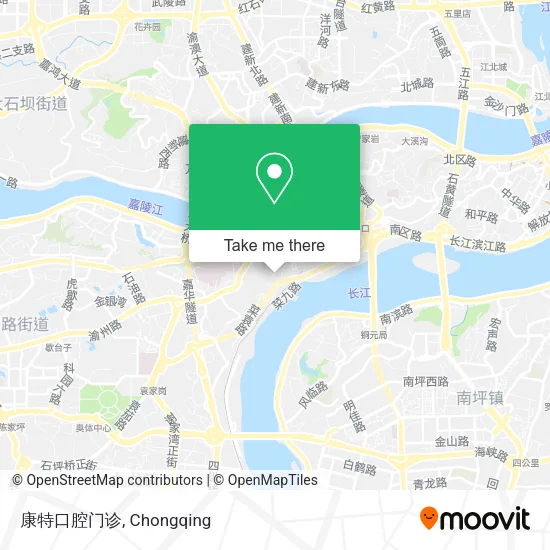 康特口腔门诊 map