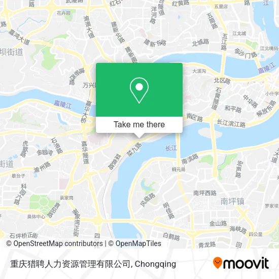 重庆猎聘人力资源管理有限公司 map