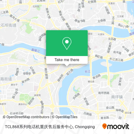 TCL868系列电话机重庆售后服务中心 map