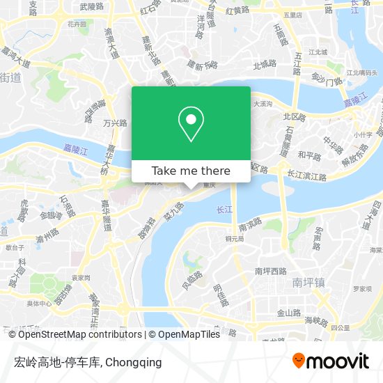 宏岭高地-停车库 map