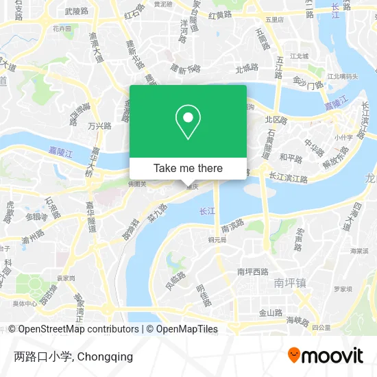 两路口小学 map