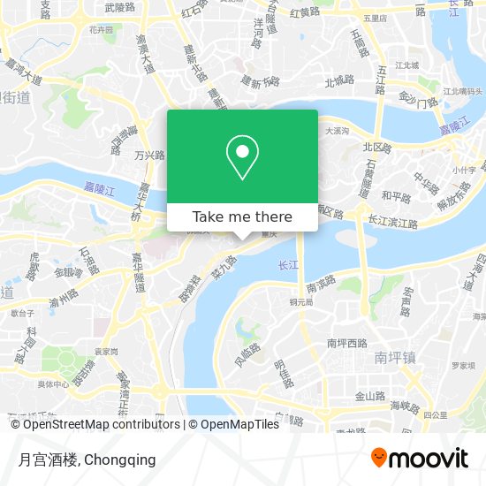 月宫酒楼 map