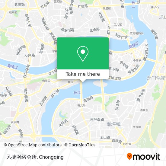 风捷网络会所 map