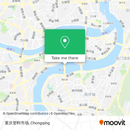 重庆塑料市场 map