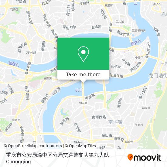 重庆市公安局渝中区分局交巡警支队第九大队 map