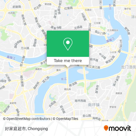 好家庭超市 map