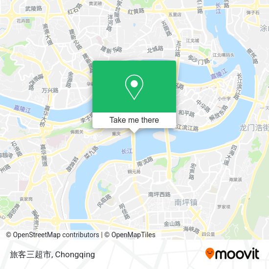 旅客三超市 map