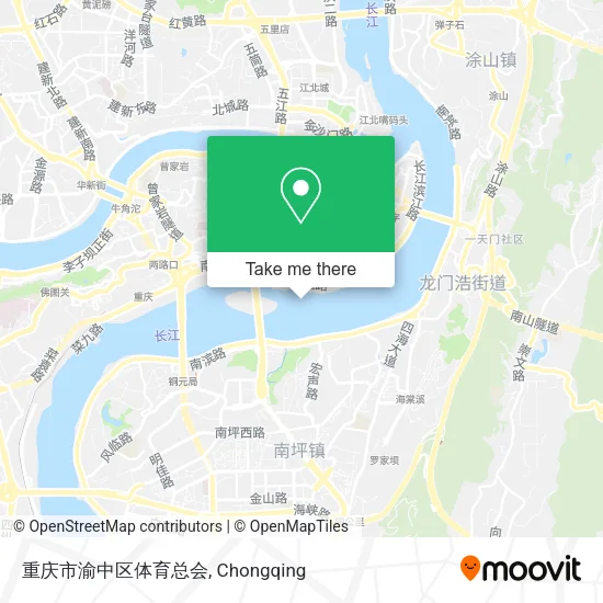 重庆市渝中区体育总会 map