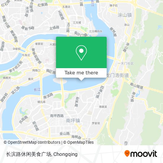 长滨路休闲美食广场 map