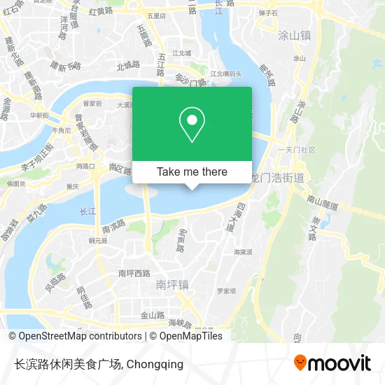 长滨路休闲美食广场 map
