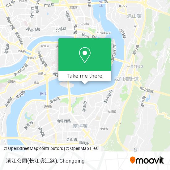 滨江公园(长江滨江路) map