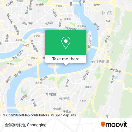 金滨游泳池 map