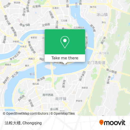 法检大楼 map