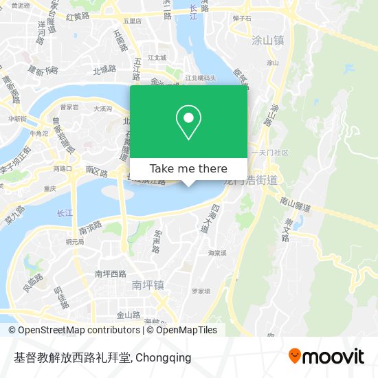 基督教解放西路礼拜堂 map