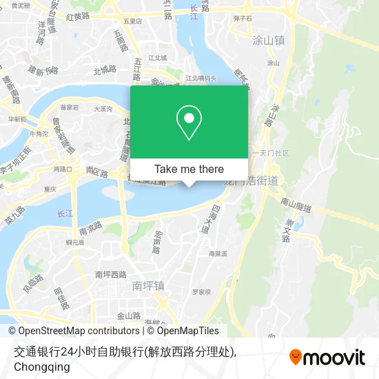 交通银行24小时自助银行(解放西路分理处) map