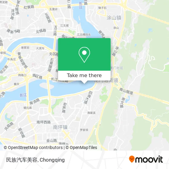 民族汽车美容 map