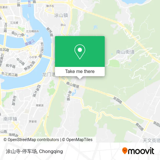 涂山寺-停车场 map