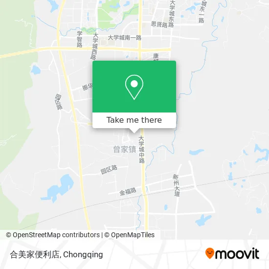 合美家便利店 map