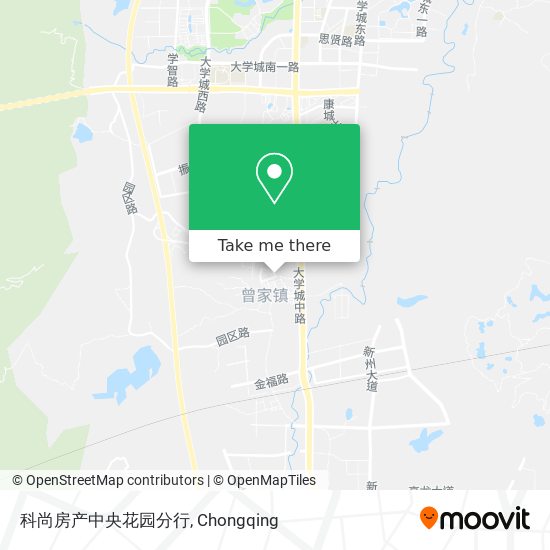科尚房产中央花园分行 map