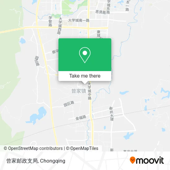 曾家邮政支局 map